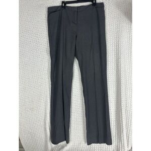 Van Heusen Studio Womens Gray Modern Fit Stretch Career Dress Pants Size 6